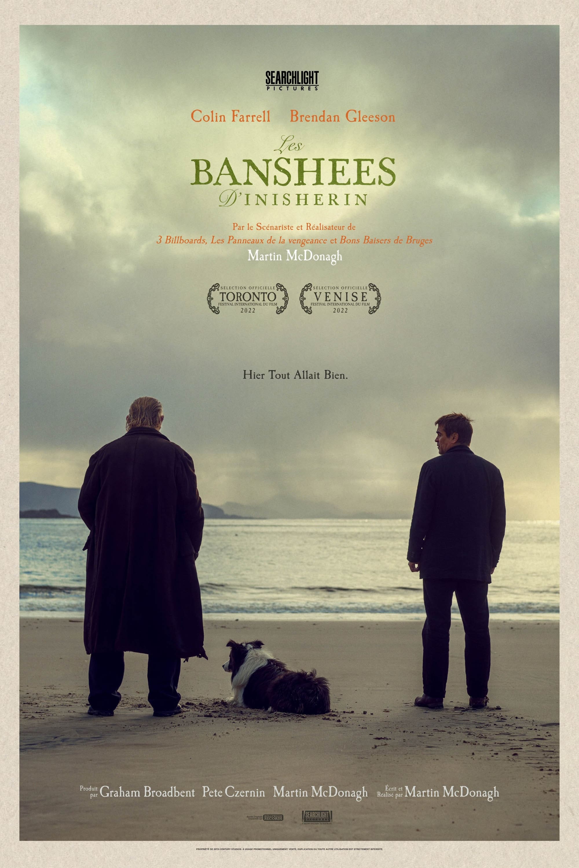 Les Banshees d’Inisherin, Martin McDonagh