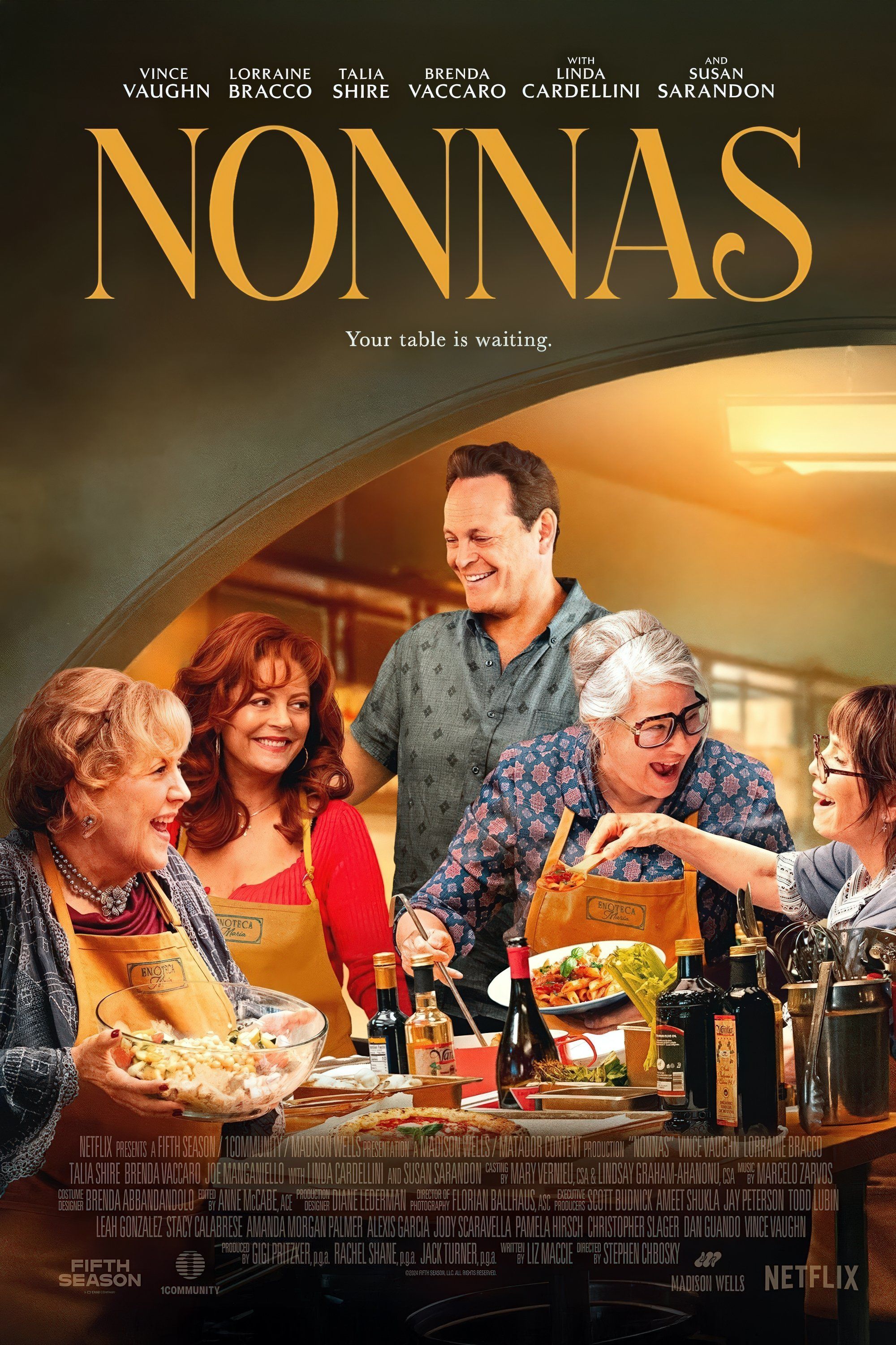 Nonnas, Stephen Chbosky