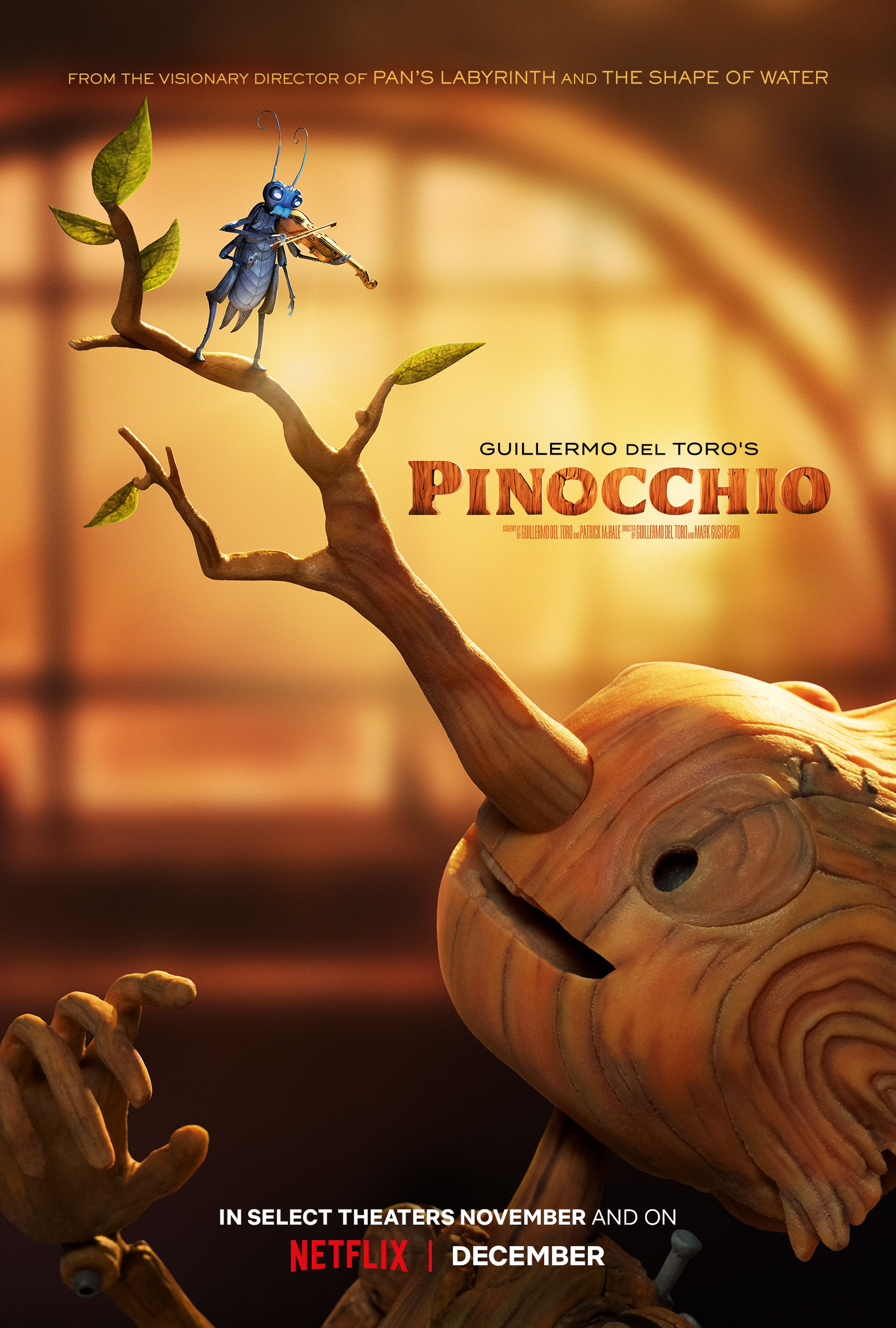 Pinocchio, Guillermo del Toro et Mark Gustafson