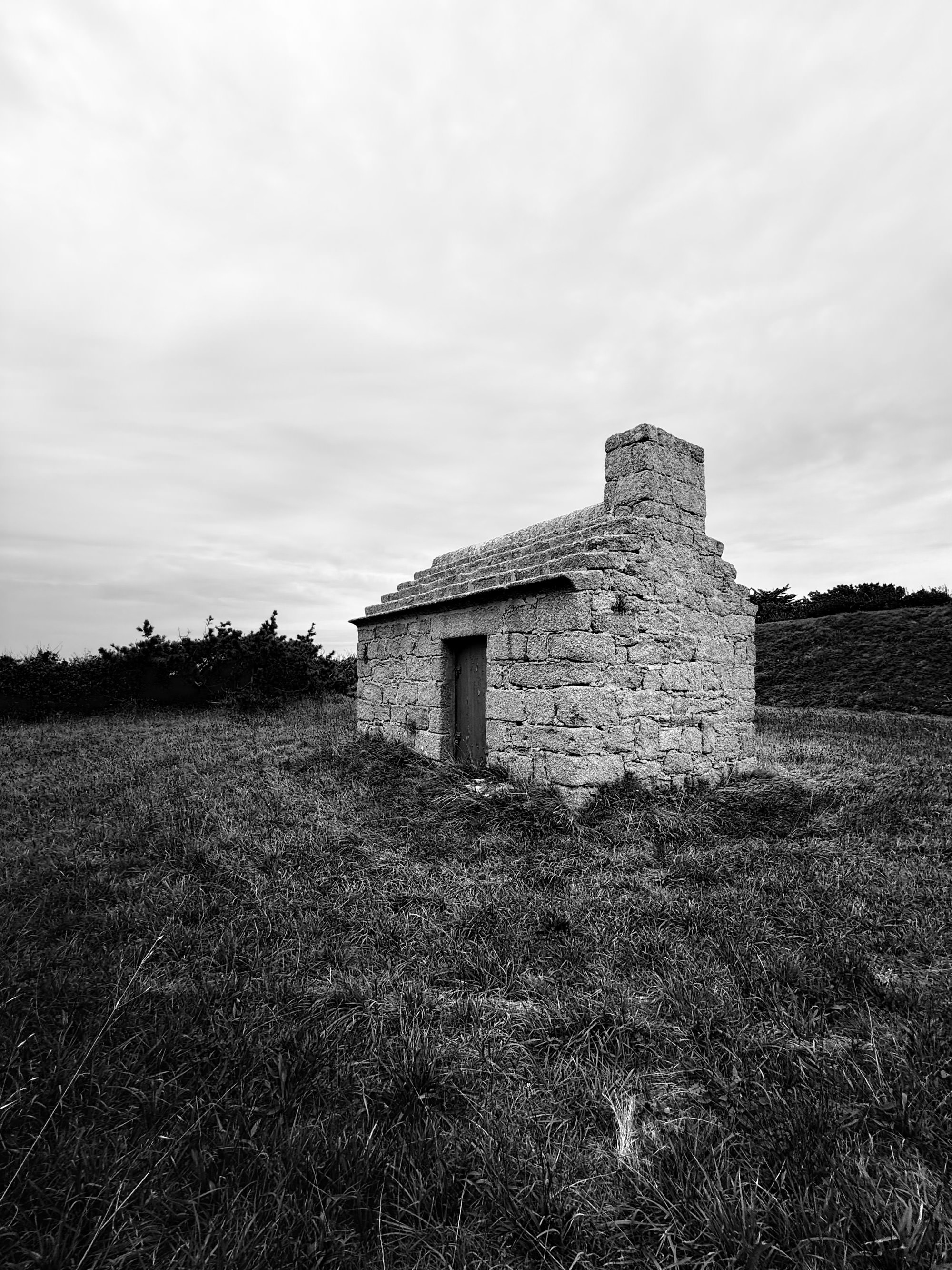 La pointe de la Jument juste avant la pluie