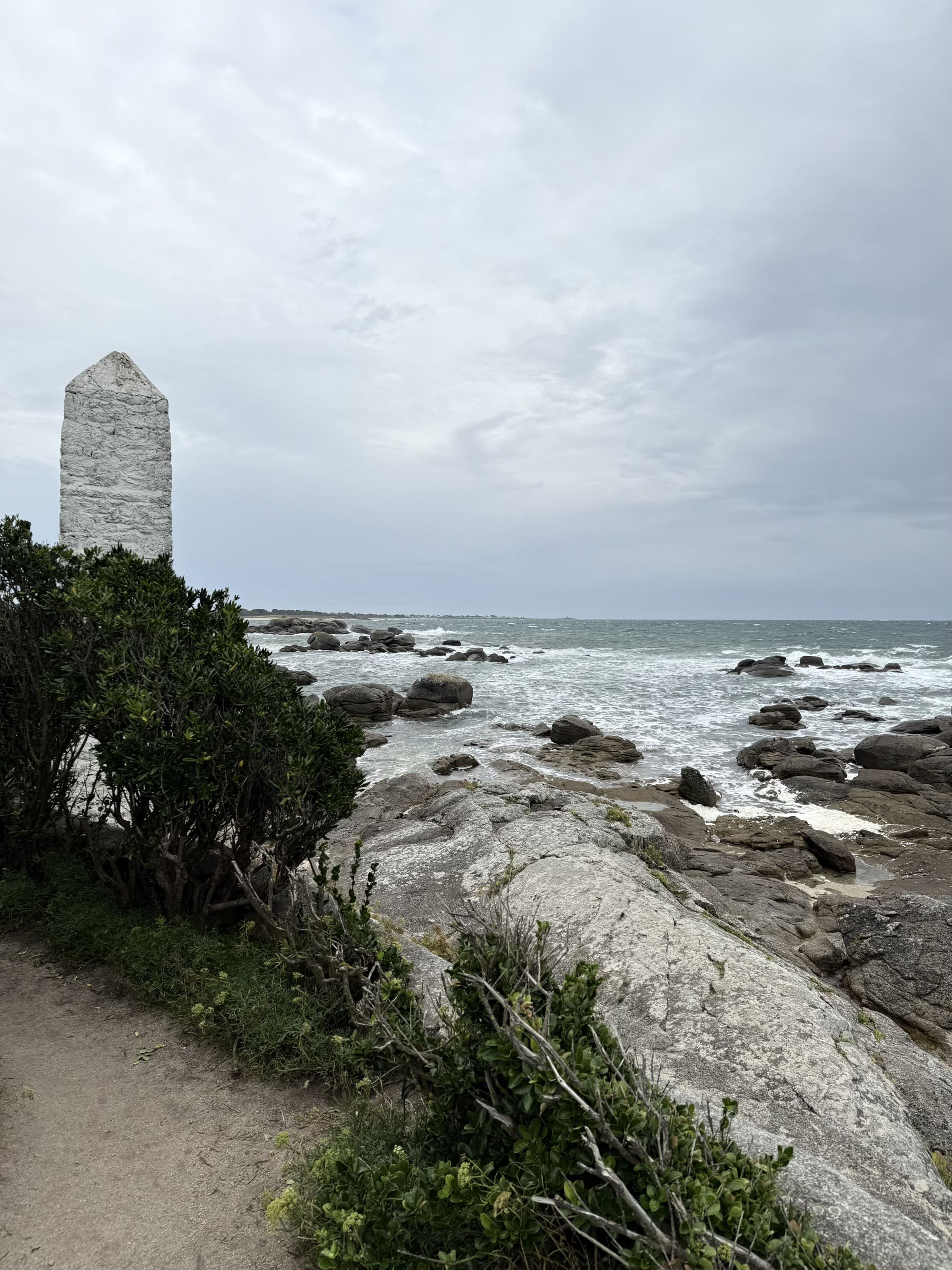 La pointe de la Jument juste avant la pluie