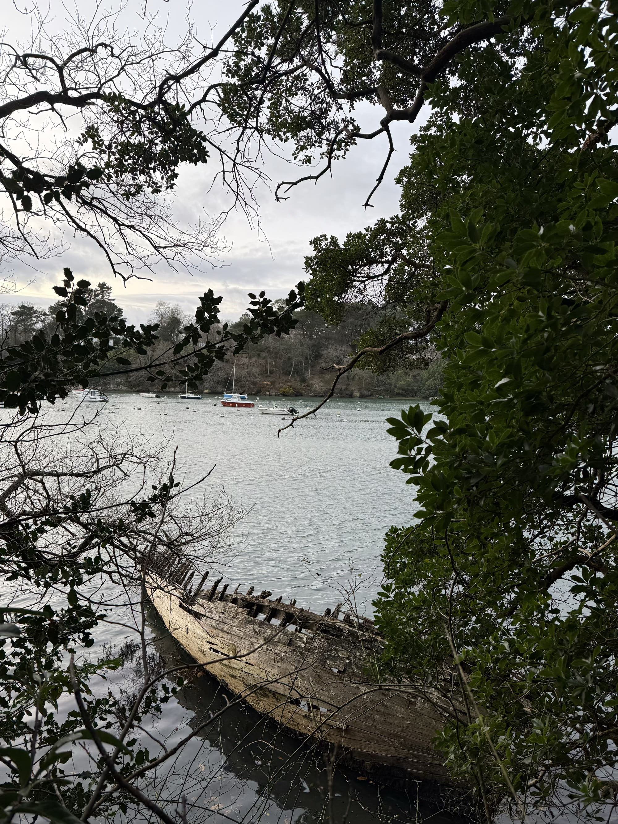 Le sentier côtier de Rosbraz vers Pont-Aven